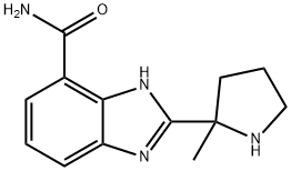 1H-BenziMidazole-7-carboxaMide, 2-(2-Methyl-2-pyrrolidinyl)- Struktur