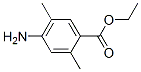 Benzoic acid, 4-amino-2,5-dimethyl-, ethyl ester (7CI) Struktur