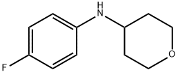 N-(4-fluorophenyl)-N-tetrahydro-2H-pyran-4-ylamine Struktur