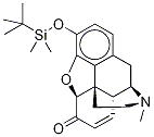 3-(tert-ButyldiMethylsilyl)Morphinone Struktur