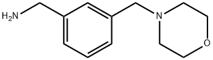 3-MORPHOLIN-4-YLMETHYL-BENZYLAMINE Struktur