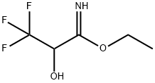 Propanimidic  acid,  3,3,3-trifluoro-2-hydroxy-,  ethyl  ester Struktur