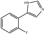 1H-Imidazole,  5-(2-fluorophenyl)- Struktur