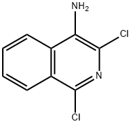 1,3-DICHLORO-4-ISOQUINOLINAMINE Struktur