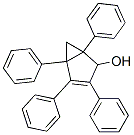 1,3,4,5-tetraphenylbicyclo[3.1.0]hex-3-en-2-ol Struktur