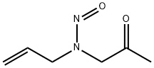 N-(2-oxopropyl)-N-prop-2-enyl-nitrous amide Struktur