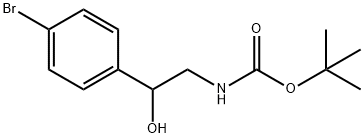 [2-(4-BROMO-PHENYL)-2-HYDROXY-ETHYL]-CARBAMIC ACID TERT-BUTYL ESTER