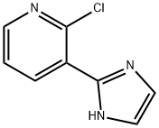 2-CHLORO-3-(1H-IMIDAZOL-2-YL)-PYRIDINE Struktur