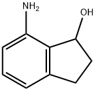 1H-Inden-1-ol, 7-amino-2,3-dihydro- Struktur