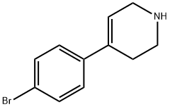 4-(4-BROMO-PHENYL)-1,2,3,6-TETRAHYDRO-PYRIDINE Struktur