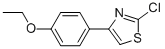 2-CHLORO-4-(4-ETHOXYPHENYL)THIAZOLE Struktur