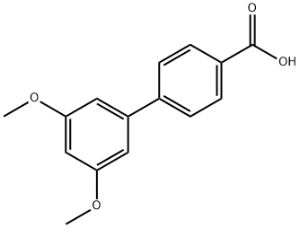 4-(3,5-Dimethoxyphenyl)benzoic acid Struktur