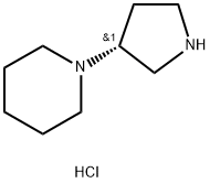 1-(3R)-3-PYRROLIDINYL-PIPERIDINE DIHYDROCHLORIDE, 913702-35-9, 結(jié)構(gòu)式