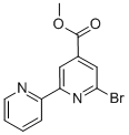 METHYL 6-BROMO-2,2'-BIPYRIDINE-4-CARBOXYLATE Struktur