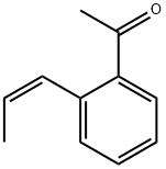 Ethanone, 1-[2-(1-propenyl)phenyl]-, (Z)- (9CI) Struktur