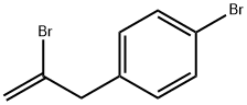 2-Bromo-3-(4-bromophenyl)prop-1-ene Struktur