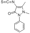 4-ISOTHIOCYANATO-1,5-DIMETHYL-2-PHENYL-1,2-DIHYDRO-PYRAZOL-3-ONE Struktur