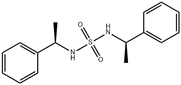 (R,R)-(+)-N,N'-BIS(ALPHA-METHYLBENZYL)SULFAMIDE Struktur