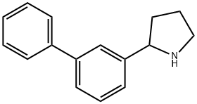 2-[1,1'-Biphenyl]-3-ylpyrrolidine Struktur