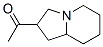 Ethanone, 1-(octahydro-2-indolizinyl)- (9CI) Struktur