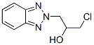 1-benzotriazol-2-yl-3-chloro-propan-2-ol Struktur