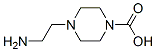 1-Piperazinecarboxylicacid,4-(2-aminoethyl)-(9CI) Struktur