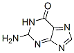 6H-Purin-6-one,  2-amino-1,2-dihydro- Struktur