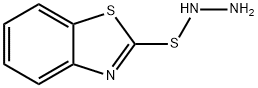 Hydrazine, (2-benzothiazolylthio)- (9CI) Struktur