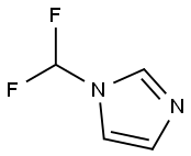 1-DIFLUOROMETHYL-IMIDAZOLE Struktur