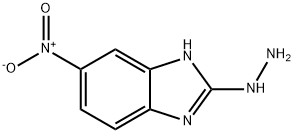 2-HYDRAZINO-5-NITRO-1H-1,3-BENZIMIDAZOLE Struktur