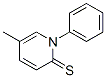 2(1H)-Pyridinethione,  5-methyl-1-phenyl- Struktur