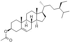 BETA-SITOSTEROL ACETATE Struktur