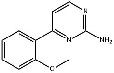 4-(2-Methoxyphenyl)pyrimidin-2-amine Struktur