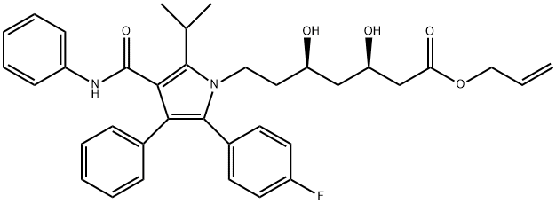 Atorvastatin Ellyl Ester Struktur