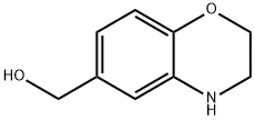 (3,4-Dihydro-2H-benzo[1,4]oxazin-6-yl)-methanol Struktur