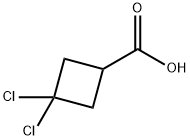 3,3-DICHLOROCYCLOBUTANECARBOXYLIC ACID Struktur