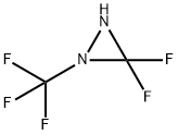 Diaziridine, 3,3-difluoro-1-(trifluoromethyl)- (9CI) Struktur