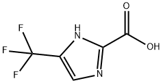 1H-Imidazole-2-carboxylic  acid,  5-(trifluoromethyl)- Struktur