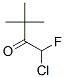 2-Butanone,  1-chloro-1-fluoro-3,3-dimethyl- Struktur