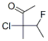 2-Pentanone,  3-chloro-4-fluoro-3-methyl- Struktur