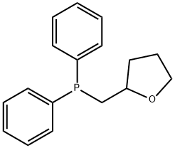 Phosphine, diphenyl[(tetrahydro-2-furanyl)methyl]- Struktur