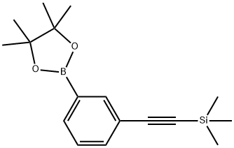3-(4,4,5,5-テトラメチル-1,3,2-ジオキサボロラン-2-イル)トリメチルシリルエチニルベンゼン price.