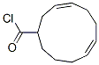 3,7-Cycloundecadiene-1-carbonyl chloride (7CI) Struktur