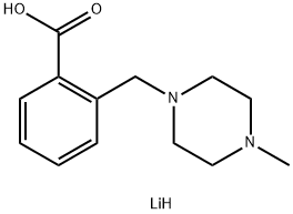 lithium 2-[(4-methylpiperazin-1-yl)methyl]benzoate Struktur