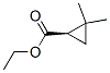 Cyclopropanecarboxylic acid, 2,2-dimethyl-, ethyl ester, (1R)- (9CI) Struktur