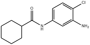 N-(3-Amino-4-chlorophenyl)cyclohexanecarboxamide Struktur