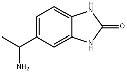 2H-Benzimidazol-2-one,  5-(1-aminoethyl)-1,3-dihydro- Struktur