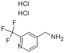 (2-(TRIFLUOROMETHYL)PYRIDIN-4-YL)METHANAMINE DIHYDROCHLORIDE Struktur