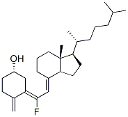 6-fluorovitamin D3 Struktur