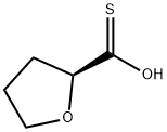 2-Furancarbothioic acid, tetrahydro-, (2S)- Struktur